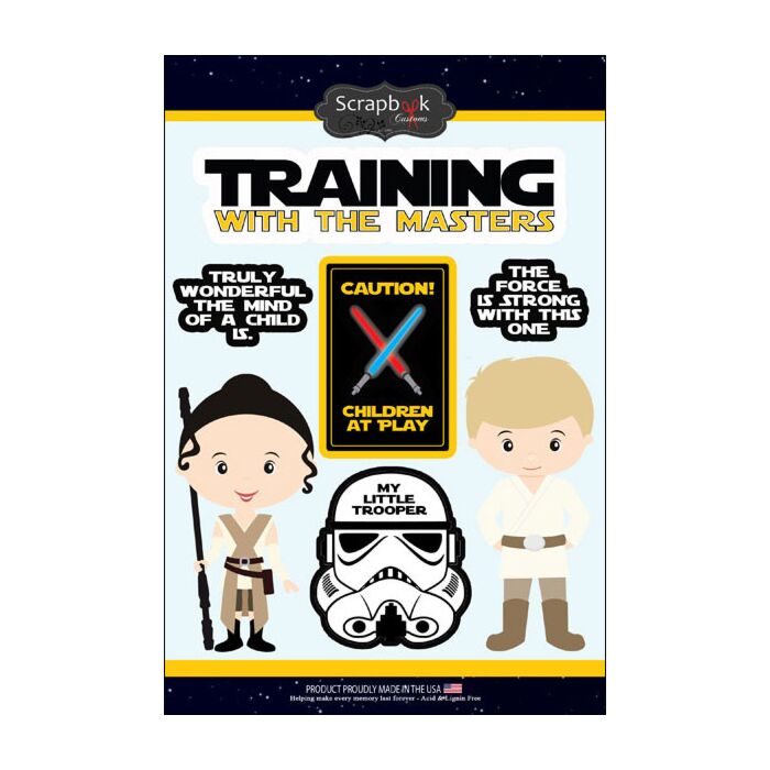 Scrapbook Customs - Space Adventure (Stickers)