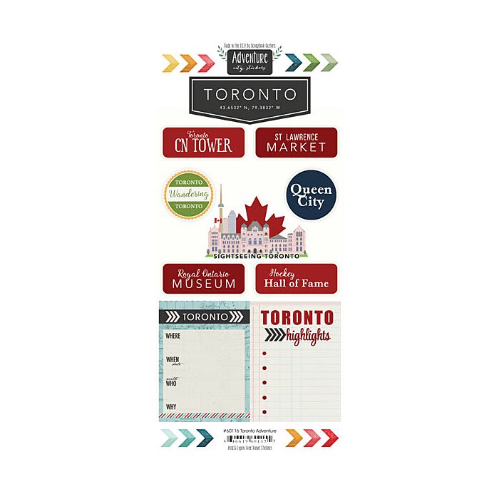 Preorder Scrapbook Customs Toronto Adventure City Sticker