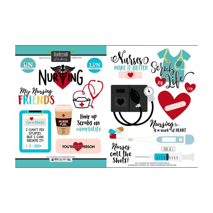 Nurse/RN/LPN - Stickers