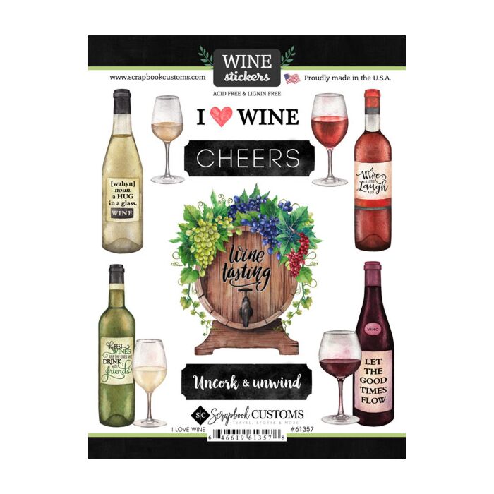 Preorder Scrapbook Customs Wine
