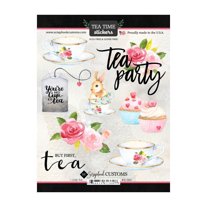 Preorder Scrapbook Customs Tea