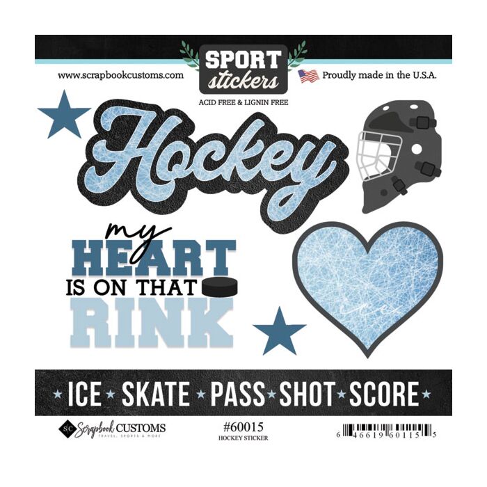 Hockey Love Sticker