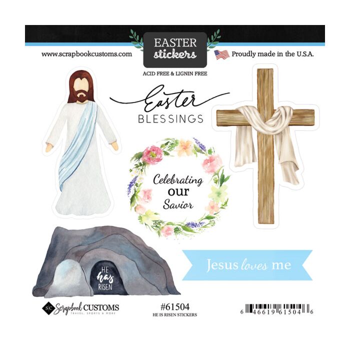 He is Risen (Stickers)