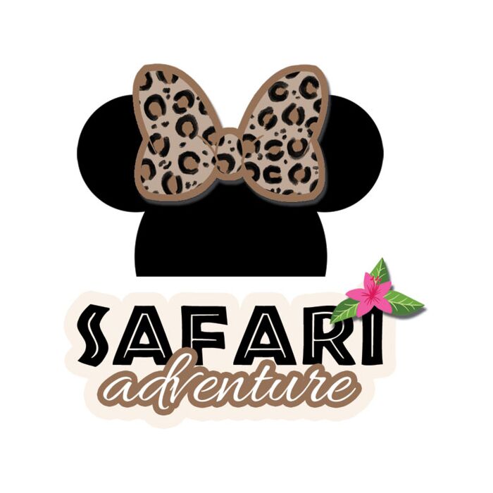 Scrapbook Customs Magical Safari Magic Ears Sticker