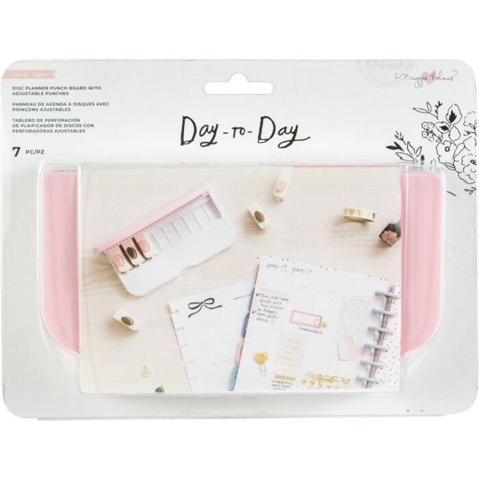 Crate Paper Maggie Holmes Day-To-Day Planner Adjustable Punch Board