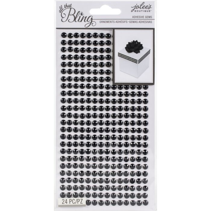 Jolee's Boutique Bling Embellishments-Black