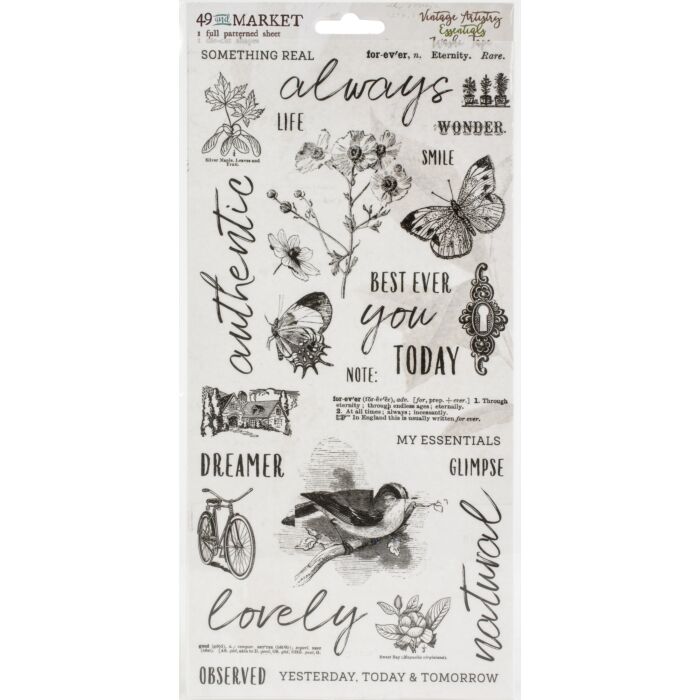 49 And Market Washi Tape-Vintage Artistry Essentials