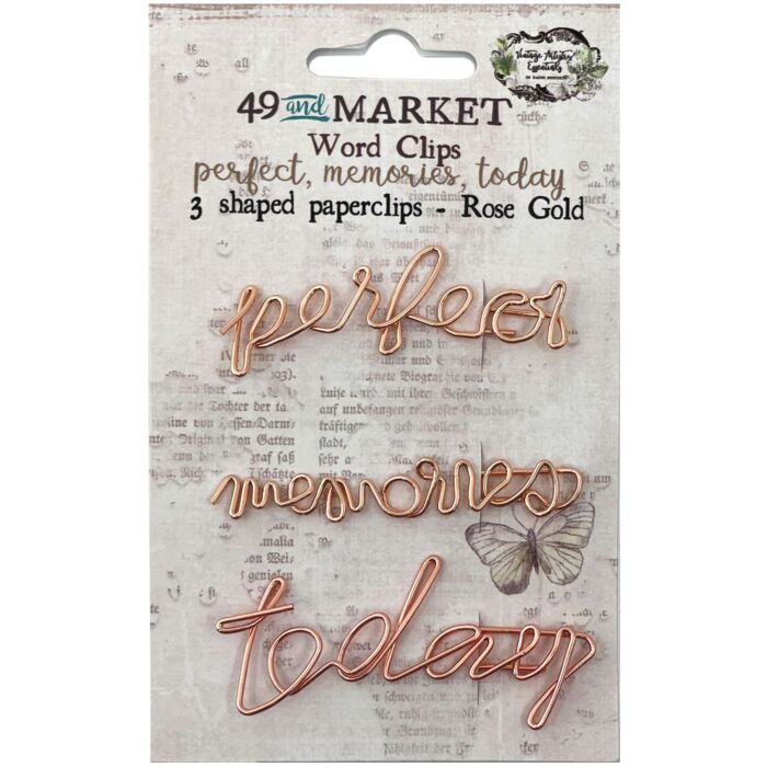 49 And Market Foundations Word Paperclips 3/Pkg-Perfect