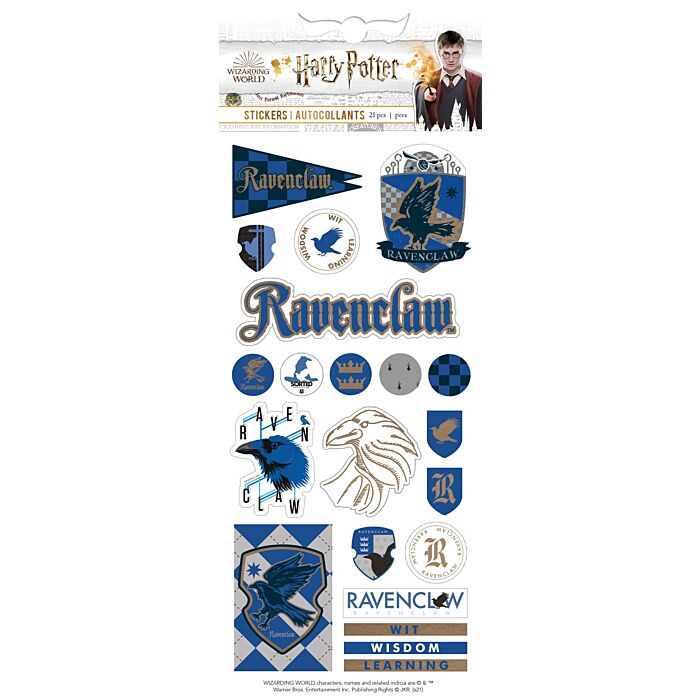 Paper House Harry Potter Foiled Stickers Ravenclaw