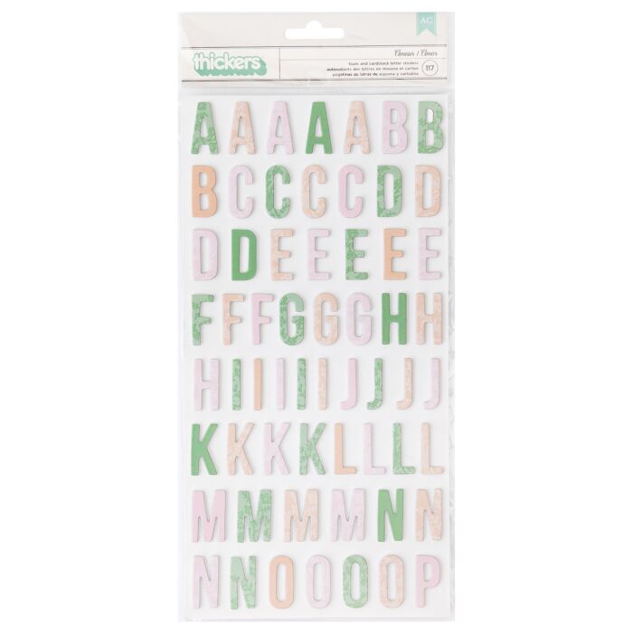 Maggie Holmes Parasol Thickers Stickers 117/Pkg-Amour Alpha/Foam