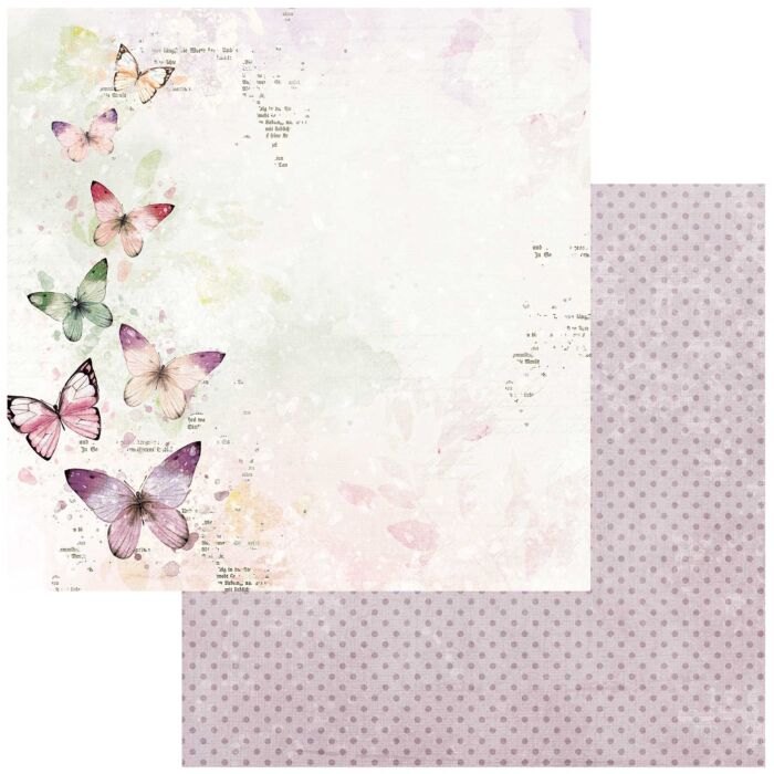 49 and Market ARToptions Plum Grove Double-Sided Cardstock 12"X12"-Flight Of Fancies