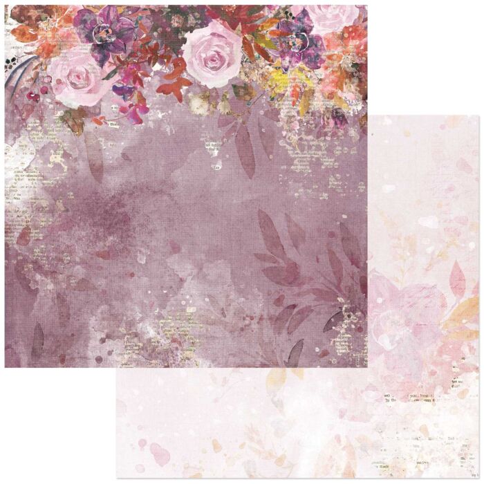 49 and Market ARToptions Plum Grove Double-Sided Cardstock 12"X12"-Blossom