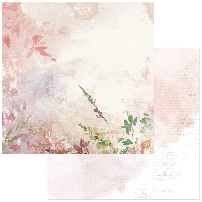 49 and Market ARToptions Plum Grove Double-Sided Cardstock 12"X12"-Wildflowers