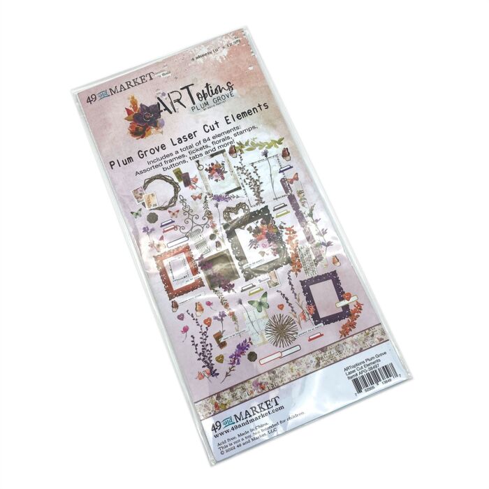49 and Market ARToptions Plum Grove Laser Cut Outs-Elements
