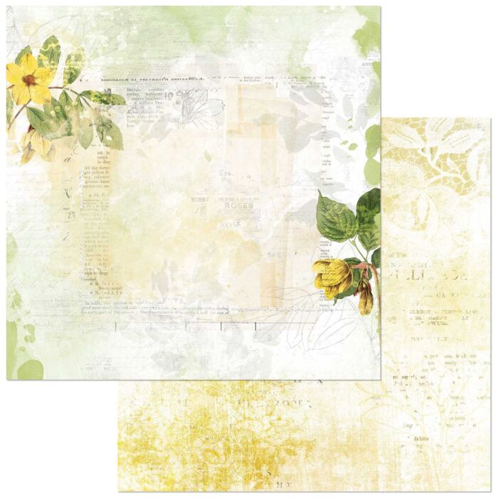 49 and Market Vintage Artistry Countryside Double-Sided Cardstock 12"X12"-Radiance