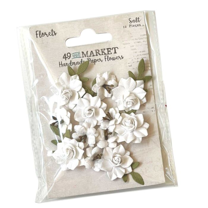 49 and Market 49 And Market Florets Paper Flowers-Salt