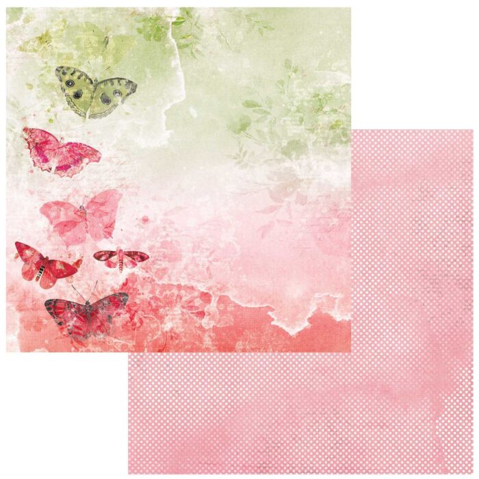 49 and Market ARToptions Rouge Double-Sided Cardstock 12"X12"-Sugar Babies
