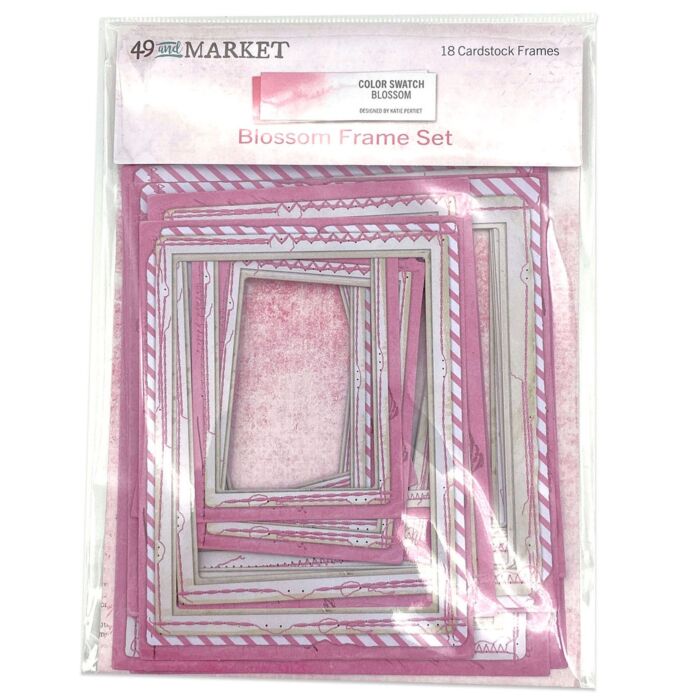 49 and Market Color Swatch: Blossom Frame Set-18/Pkg