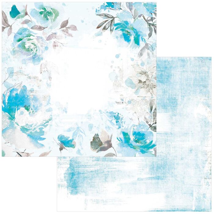 49 and Market Color Swatch: Ocean Double-Sided Cardstock 12"X12"-#2