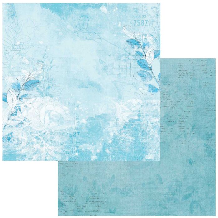 49 and Market Color Swatch: Ocean Double-Sided Cardstock 12"X12"-#3