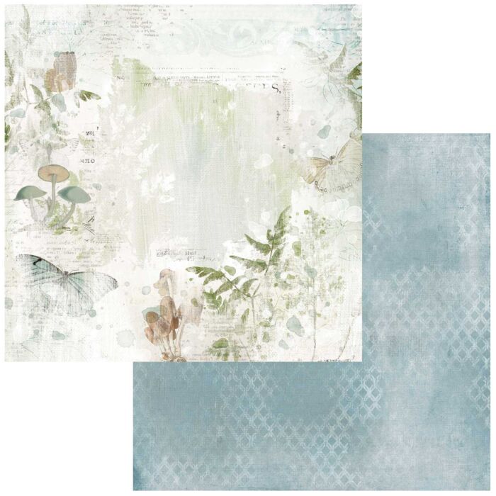 49 and Market Nature Study Double-Sided Cardstock 12"X12"-Woodland