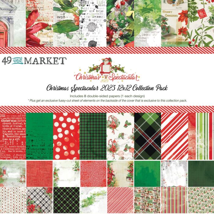 49 And Market Collection Pack 12"X12"-Christmas Spectacular 2023