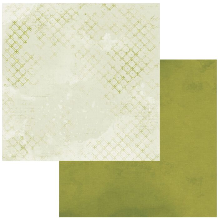 49 and Market Color Swatch: Grove Double-Sided Cardstock 12"X12"-#4