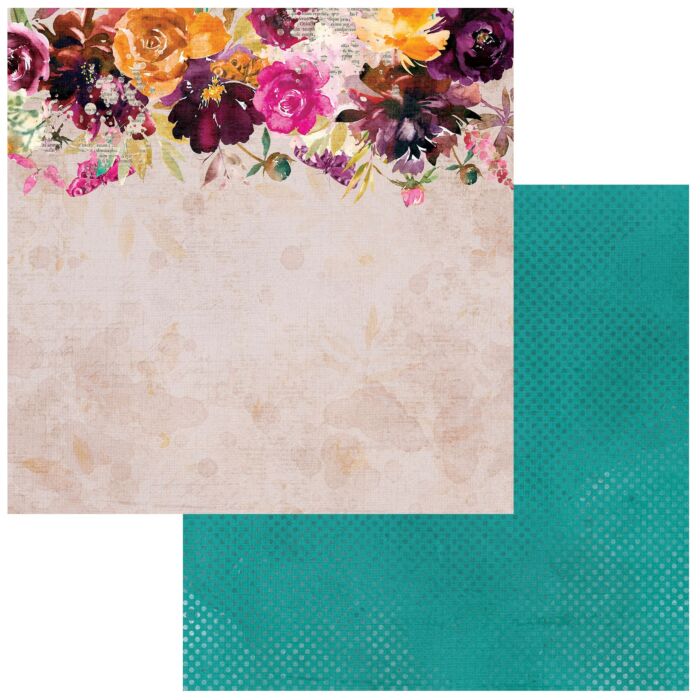 49 and Market ARToptions Spice Double-Sided Cardstock 12"X12"-Inverted Garden