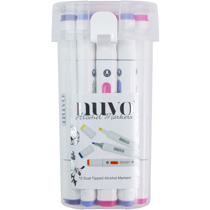 Nuvo Marker Pen Collection 12/Pkg-Mermaids Tale