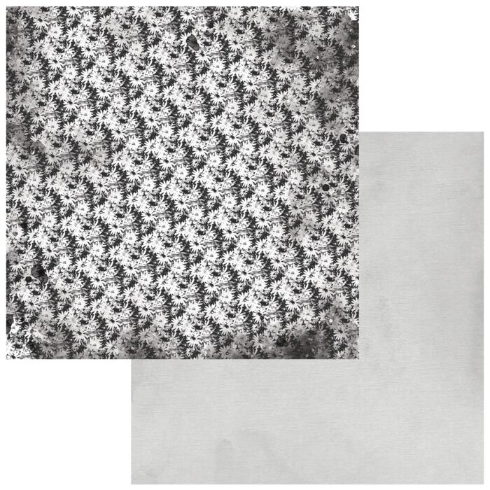 49 and Market Color Swatch: Charcoal Double-Sided Cardstock 12"X12"-#5