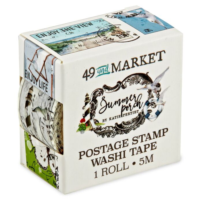 49 and Market 49 And Market Washi Tape Roll-Postage