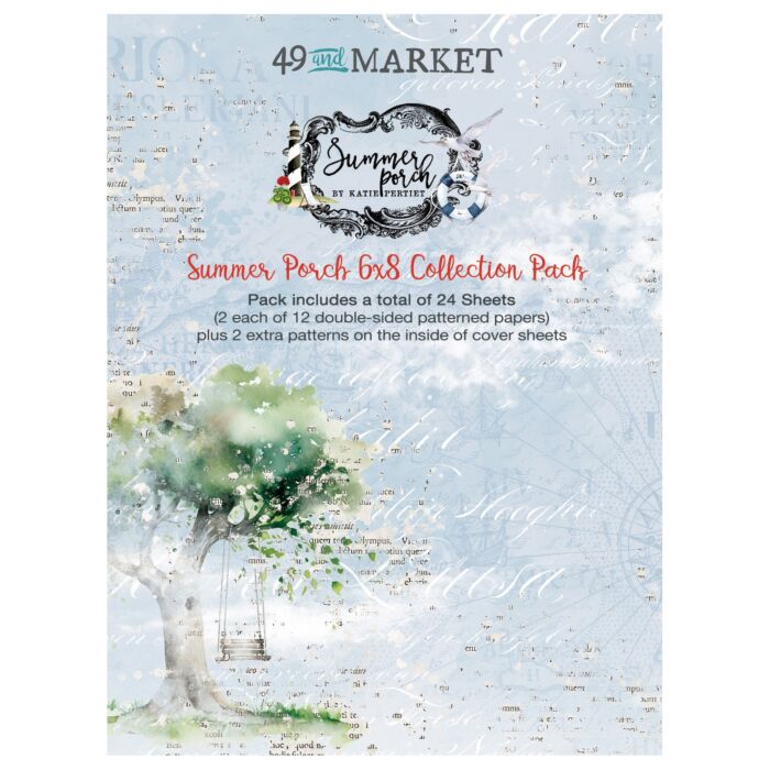 49 and Market 49 & Market Collection Pack 6"X8"-Summer Porch