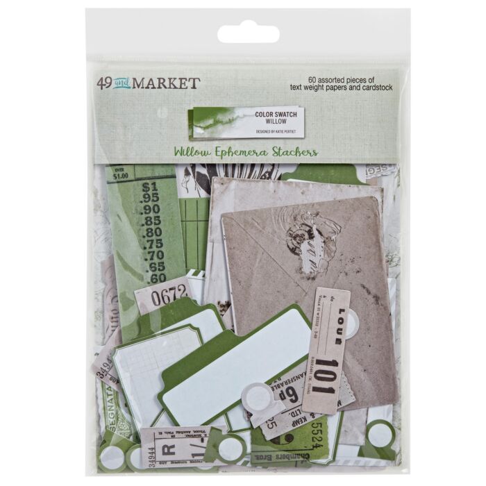 49 and Market Color Swatch: Willow Ephemera-Stackers