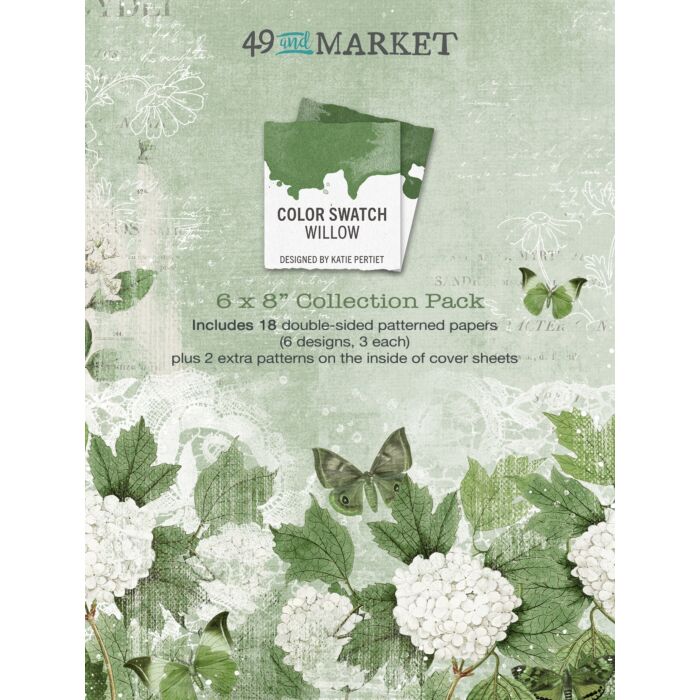 49 and Market 49 And Market Collection Pack 6"X8"-Color Swatch: Willow