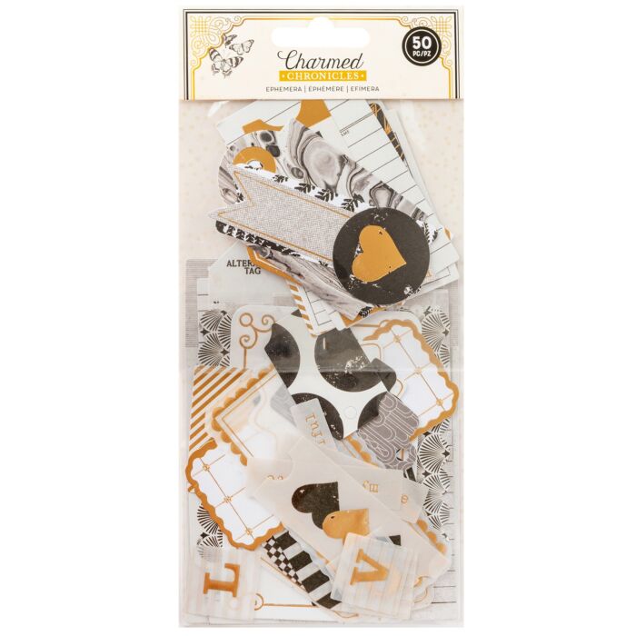 BoBunny Bo Bunny Charmed Chronicles Ephemera-Journaling