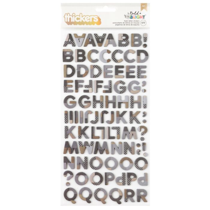 Vicki Boutin Vicki Boutin Bold And Bright Thickers-Alphabet