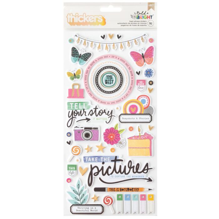 Vicki Boutin Vicki Boutin Bold And Bright Thickers-Phrases