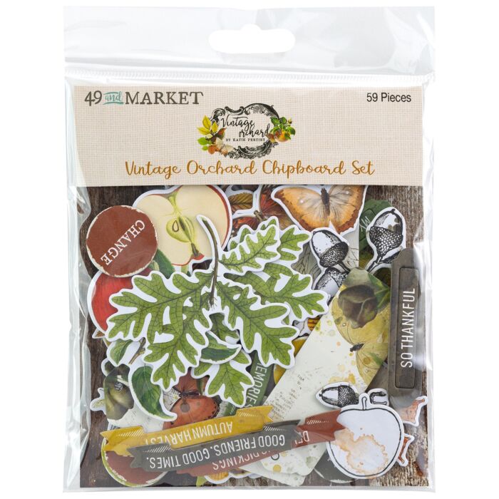 49 And Market Chipboard Set-Vintage Orchard