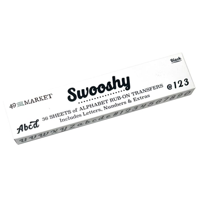 49 And Market Rub-On Transfer-Swooshy