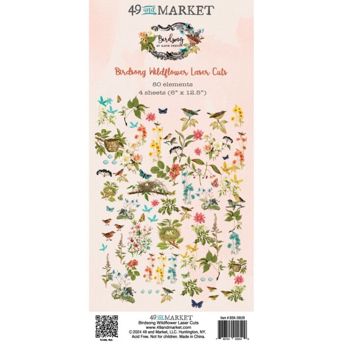 49 And Market Laser Cut Outs-Wildflower
