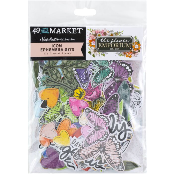 49 and Market Die-Cuts By Vicki Boutin -The Flower Emporium