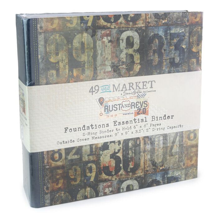 49 And Market Binder Album Kit-Rust & Revs 2.0 