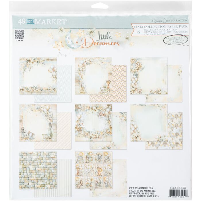 49 And Market Collection Pack 12"X12"-Little Dreamer