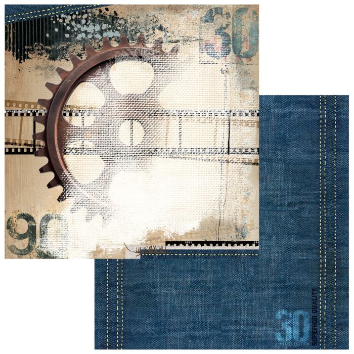 Rust & Revs 2.0 Doulble-Sided Cardstock 12"X12" - Rugged by 49 and Market