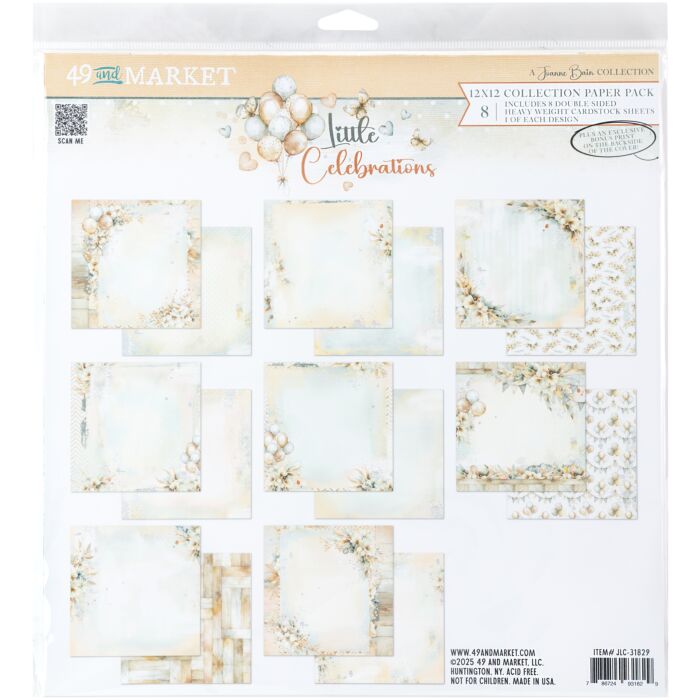 49 And Market Collection Pack 12"X12"-Little Celebrations