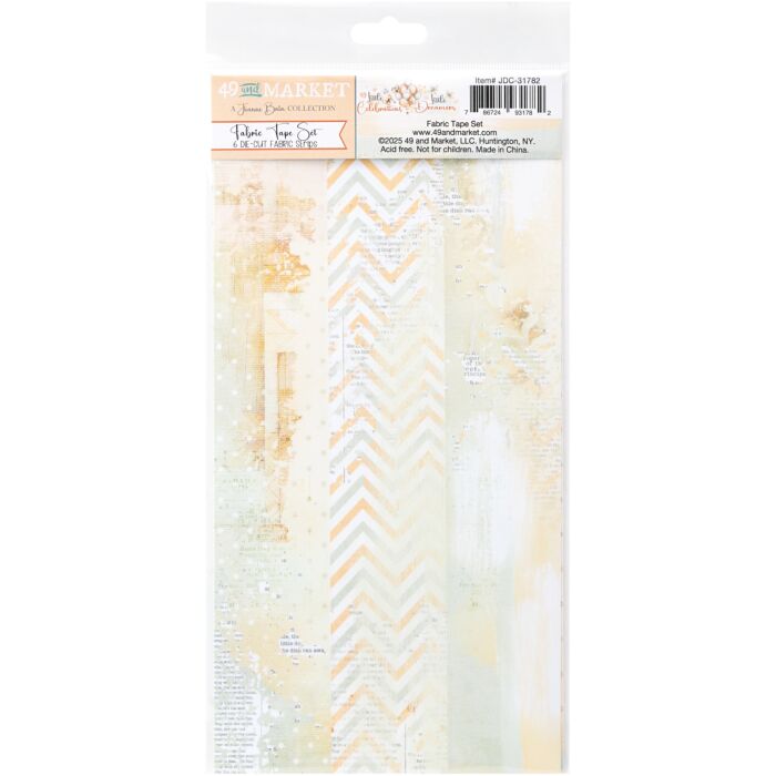 49 and Market Little Dreamer/Little Celebrations Fabric Tape Sheet-Assortment