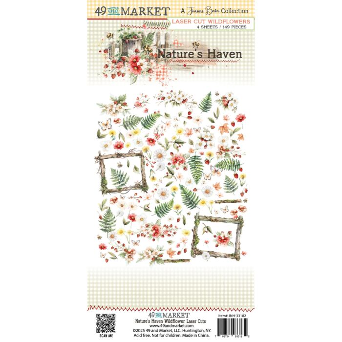 49 And Market Laser Cut Outs-Wildflower