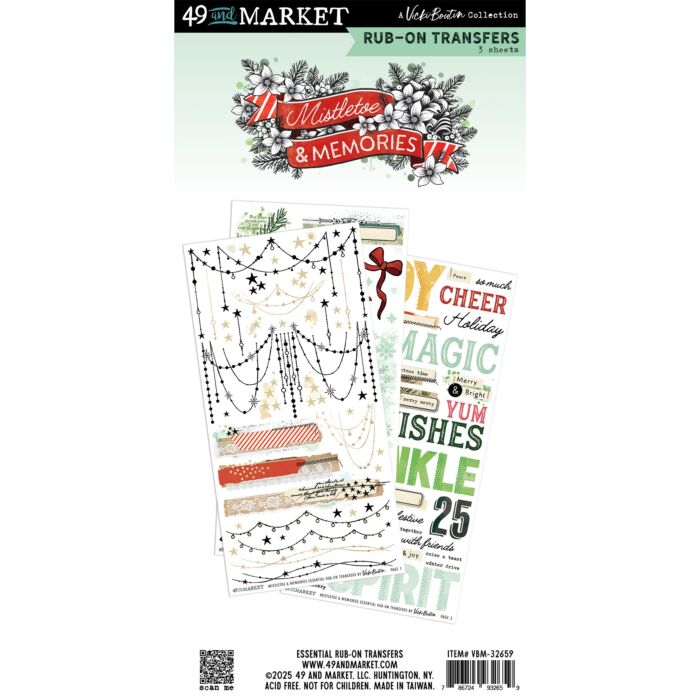 49 And Market Rub-On Transfer Set-Essential
