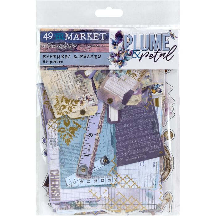 49 And Market Ephemera & Frames - Plume & Petal by 49 and Market
