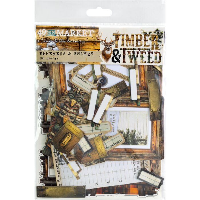 49 And Market Ephemera & Frames - Timber And Tweed by 49 and Market